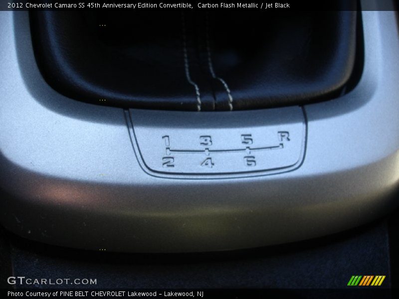Carbon Flash Metallic / Jet Black 2012 Chevrolet Camaro SS 45th Anniversary Edition Convertible