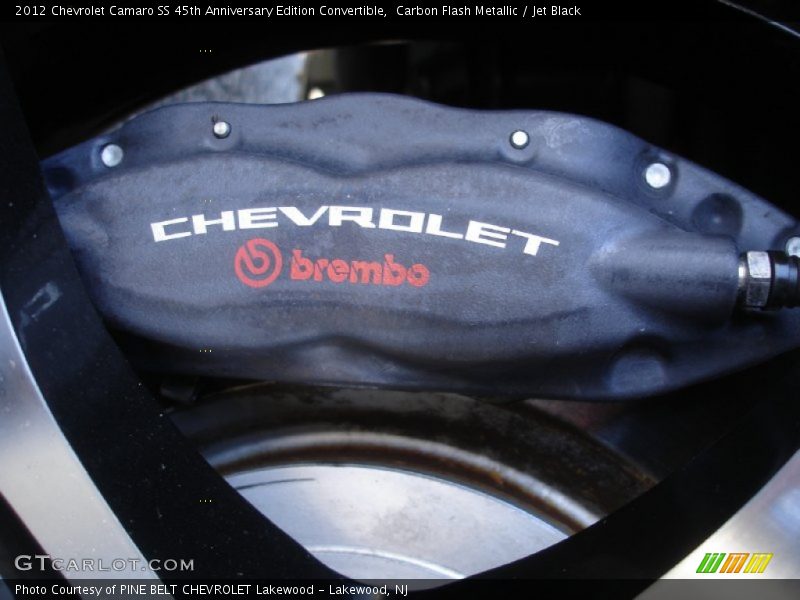 Carbon Flash Metallic / Jet Black 2012 Chevrolet Camaro SS 45th Anniversary Edition Convertible