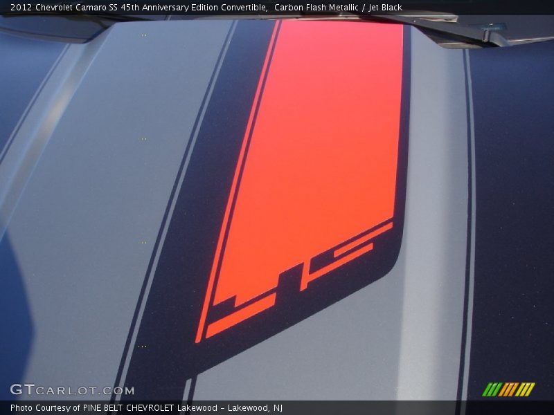 Carbon Flash Metallic / Jet Black 2012 Chevrolet Camaro SS 45th Anniversary Edition Convertible