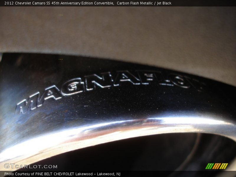 Carbon Flash Metallic / Jet Black 2012 Chevrolet Camaro SS 45th Anniversary Edition Convertible
