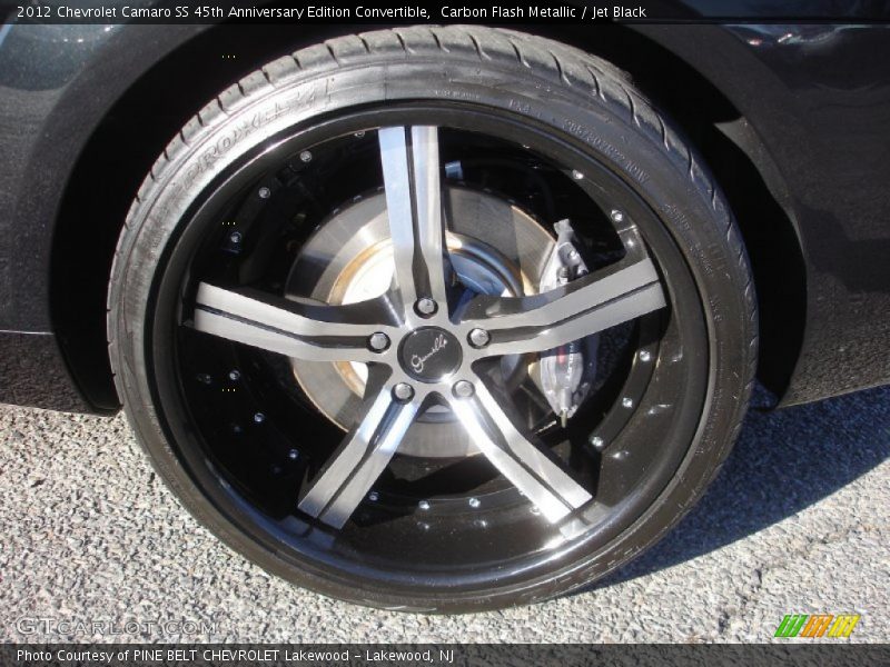 Carbon Flash Metallic / Jet Black 2012 Chevrolet Camaro SS 45th Anniversary Edition Convertible