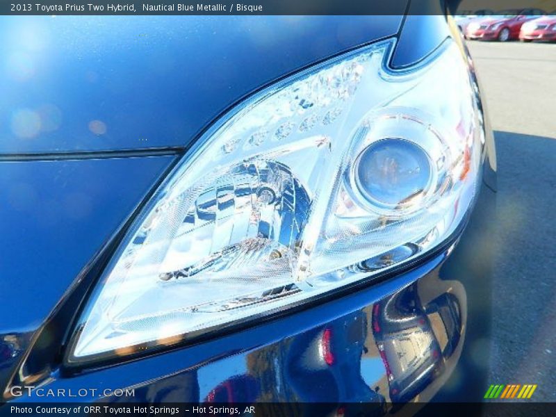 Nautical Blue Metallic / Bisque 2013 Toyota Prius Two Hybrid