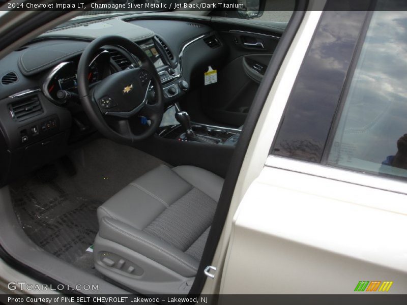 Champagne Silver Metallic / Jet Black/Dark Titanium 2014 Chevrolet Impala LT