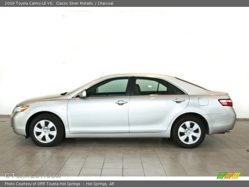 Classic Silver Metallic / Charcoal 2009 Toyota Camry LE V6