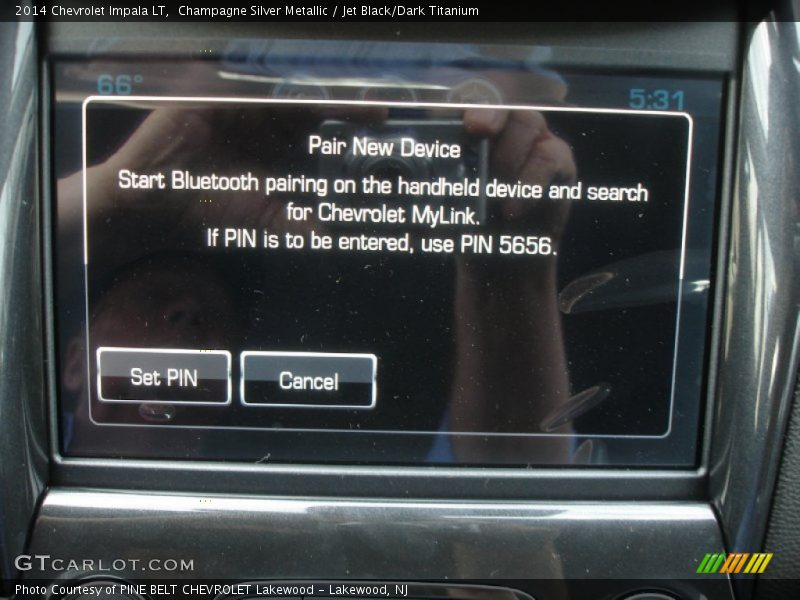 Champagne Silver Metallic / Jet Black/Dark Titanium 2014 Chevrolet Impala LT