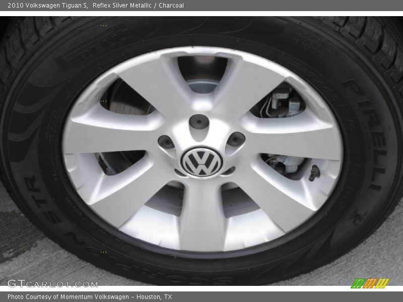 Reflex Silver Metallic / Charcoal 2010 Volkswagen Tiguan S