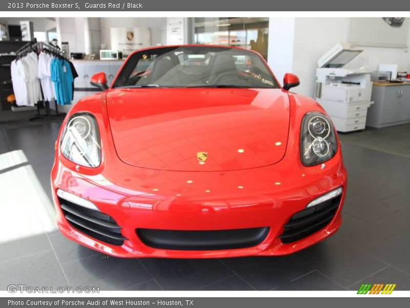 Guards Red / Black 2013 Porsche Boxster S