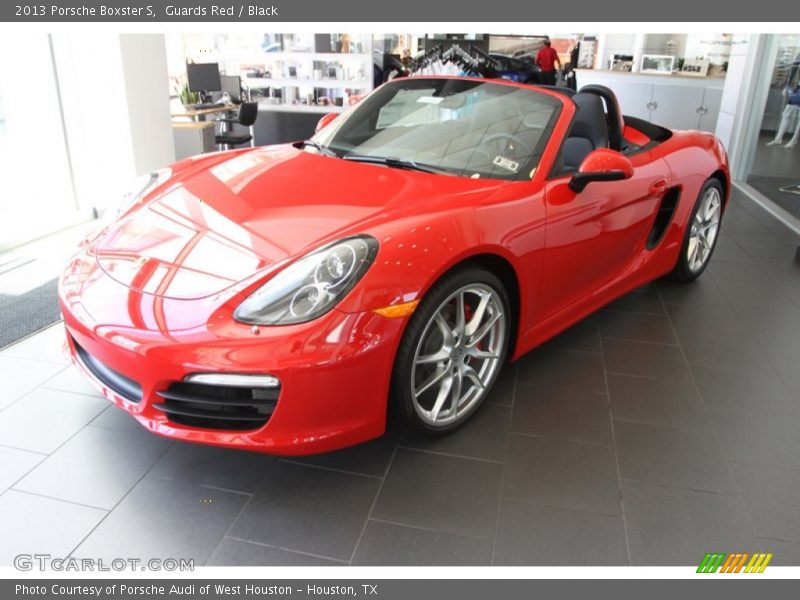 Guards Red / Black 2013 Porsche Boxster S