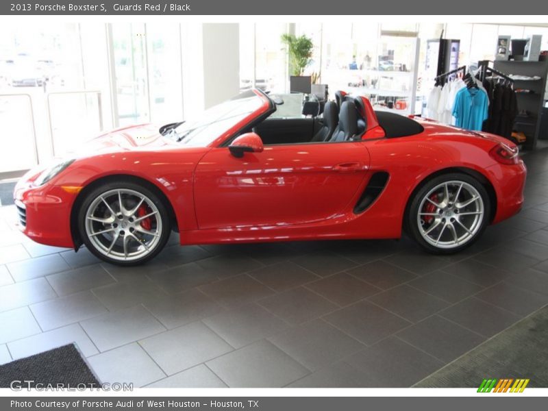 Guards Red / Black 2013 Porsche Boxster S