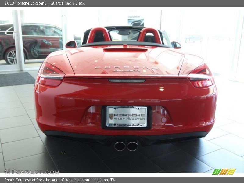 Guards Red / Black 2013 Porsche Boxster S