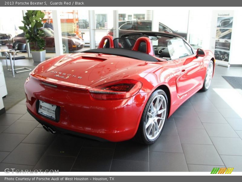 Guards Red / Black 2013 Porsche Boxster S