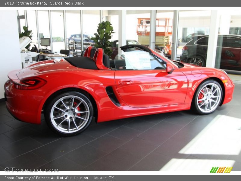 Guards Red / Black 2013 Porsche Boxster S