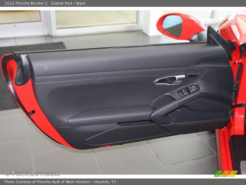 Guards Red / Black 2013 Porsche Boxster S