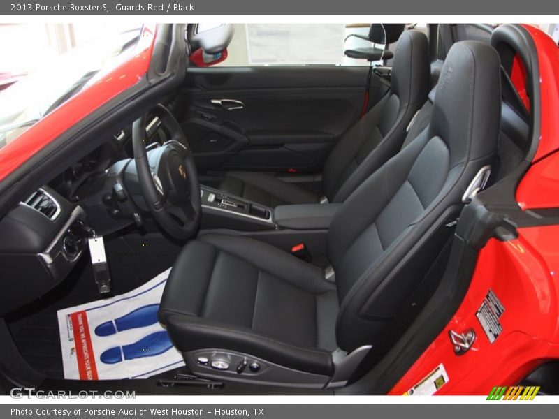 Guards Red / Black 2013 Porsche Boxster S