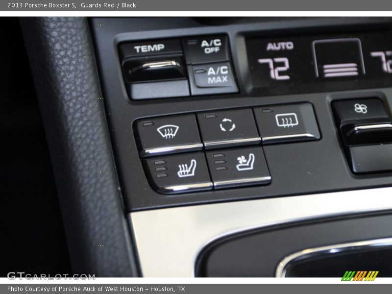 Guards Red / Black 2013 Porsche Boxster S