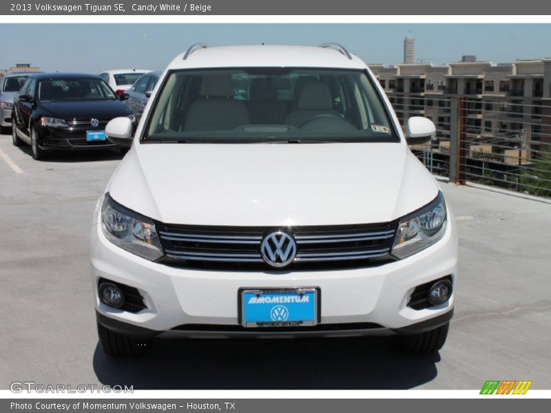 Candy White / Beige 2013 Volkswagen Tiguan SE