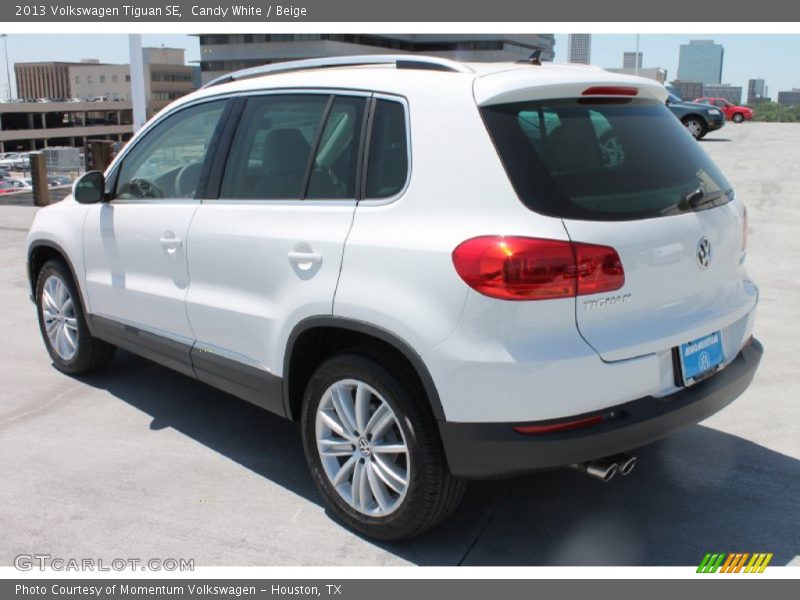 Candy White / Beige 2013 Volkswagen Tiguan SE