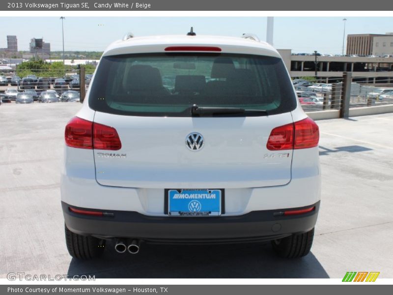 Candy White / Beige 2013 Volkswagen Tiguan SE