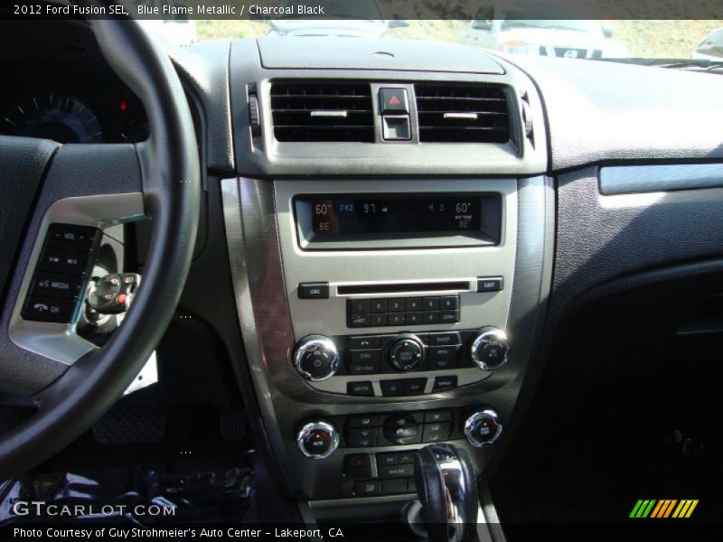 Blue Flame Metallic / Charcoal Black 2012 Ford Fusion SEL