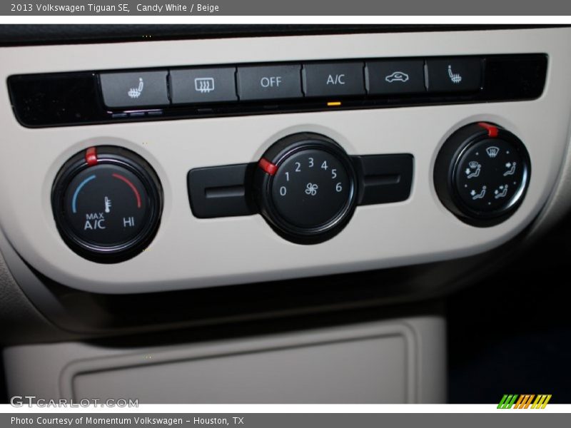 Candy White / Beige 2013 Volkswagen Tiguan SE
