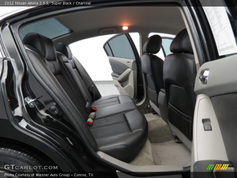 Super Black / Charcoal 2012 Nissan Altima 2.5 S