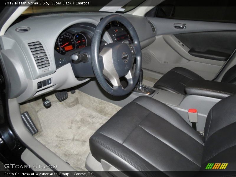 Super Black / Charcoal 2012 Nissan Altima 2.5 S