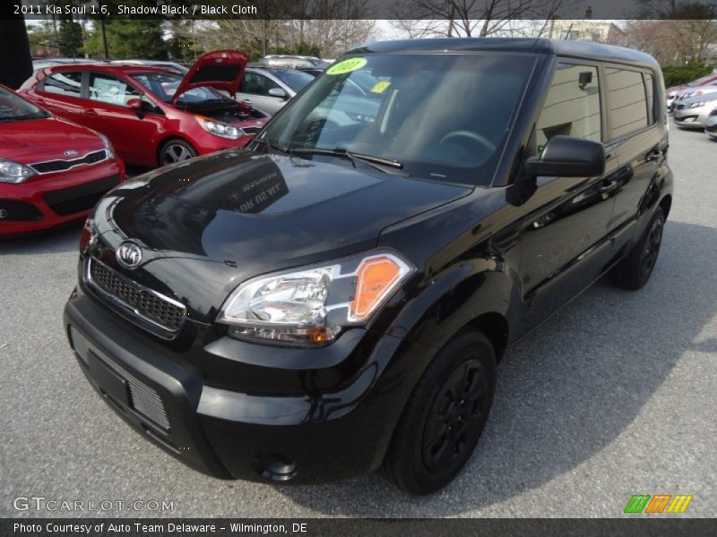 Shadow Black / Black Cloth 2011 Kia Soul 1.6