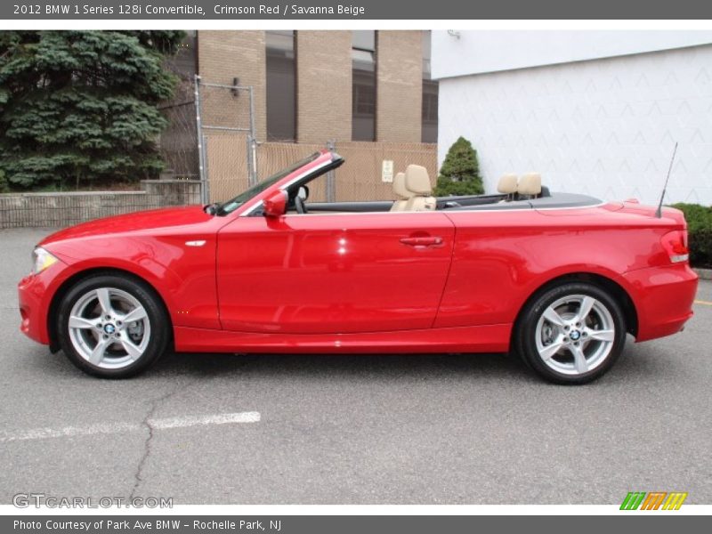  2012 1 Series 128i Convertible Crimson Red