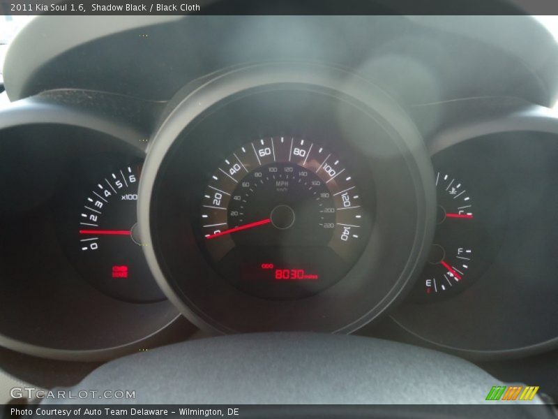 Shadow Black / Black Cloth 2011 Kia Soul 1.6