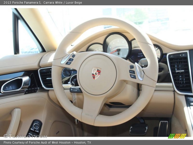  2013 Panamera S Steering Wheel