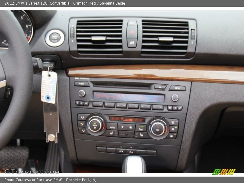 Controls of 2012 1 Series 128i Convertible