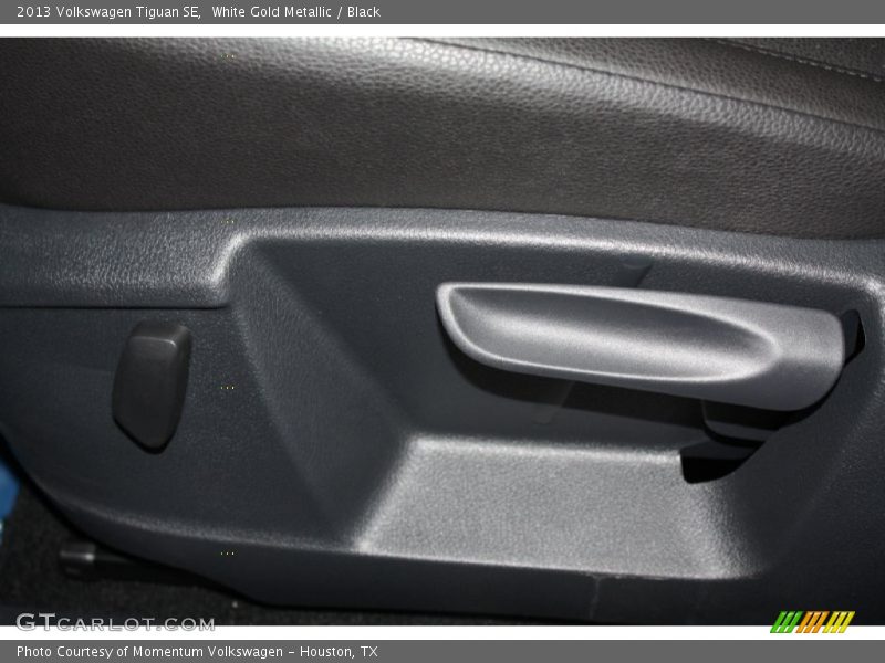 White Gold Metallic / Black 2013 Volkswagen Tiguan SE