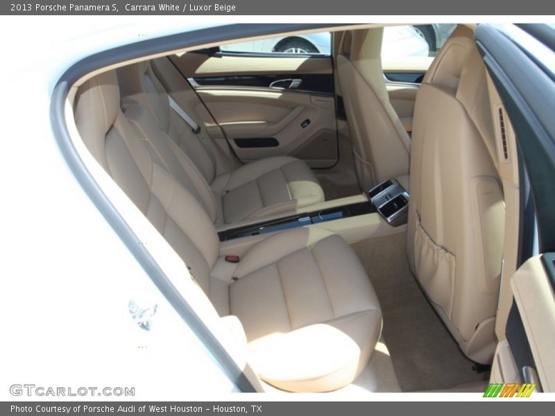 Rear Seat of 2013 Panamera S