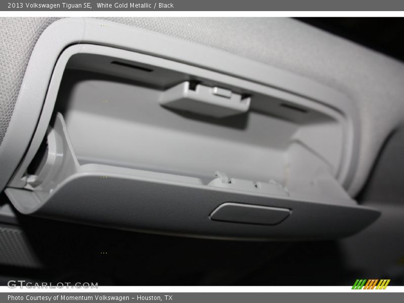 White Gold Metallic / Black 2013 Volkswagen Tiguan SE