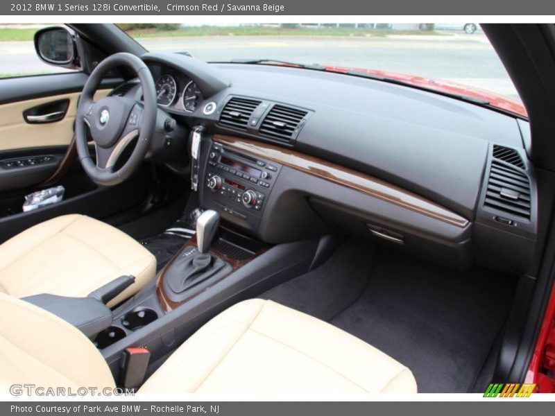 Dashboard of 2012 1 Series 128i Convertible