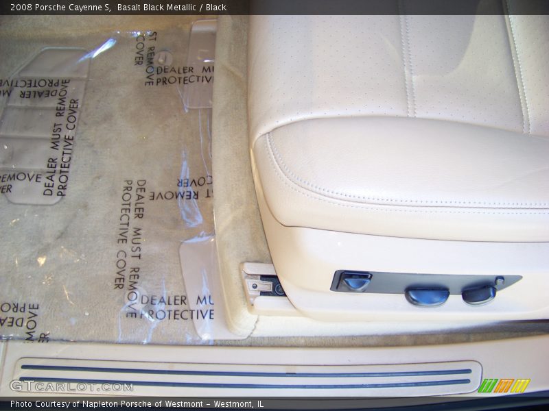 Basalt Black Metallic / Black 2008 Porsche Cayenne S