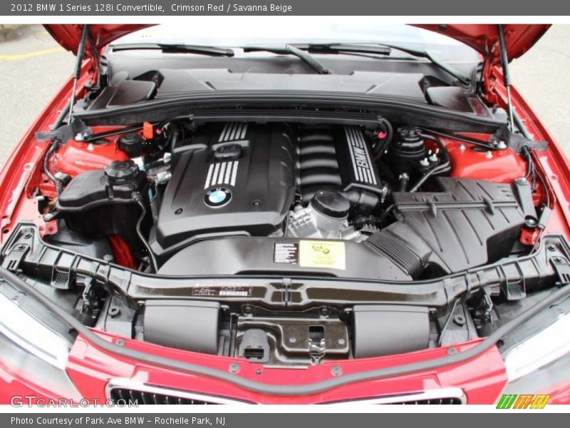  2012 1 Series 128i Convertible Engine - 3.0 Liter DOHC 24-Valve VVT Inline 6 Cylinder