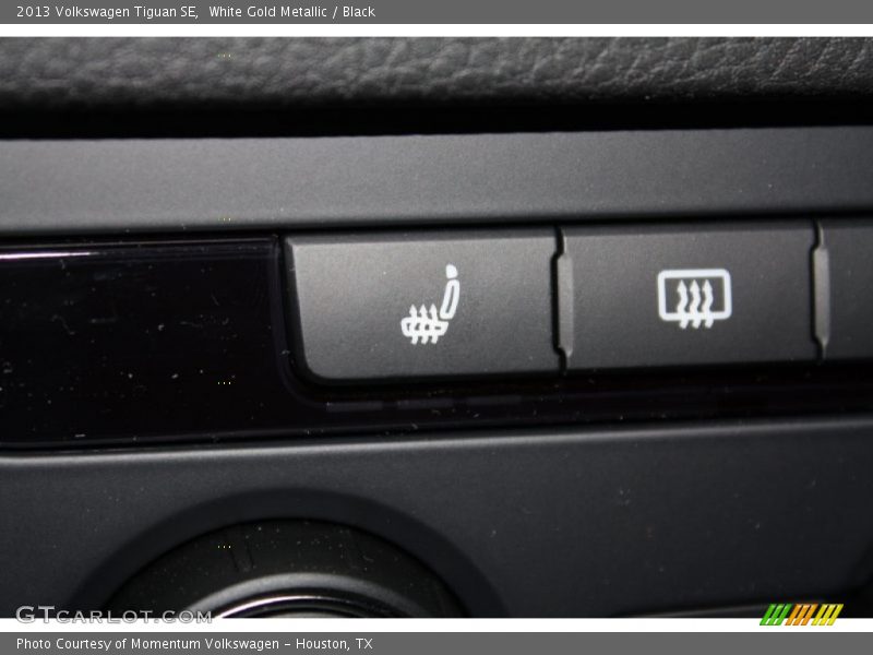White Gold Metallic / Black 2013 Volkswagen Tiguan SE