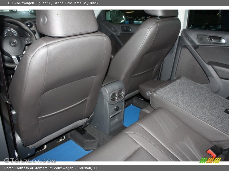 White Gold Metallic / Black 2013 Volkswagen Tiguan SE