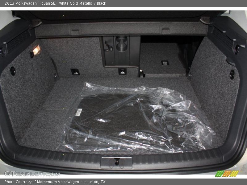 White Gold Metallic / Black 2013 Volkswagen Tiguan SE