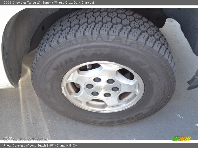 Summit White / Gray/Dark Charcoal 2006 Chevrolet Tahoe LS