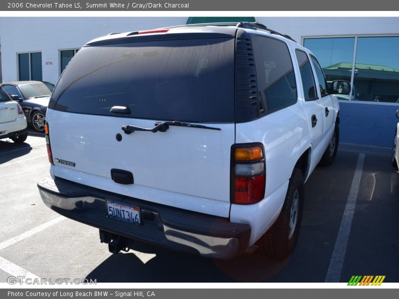Summit White / Gray/Dark Charcoal 2006 Chevrolet Tahoe LS