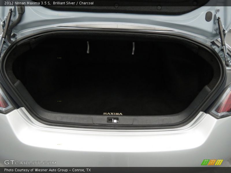 Brilliant Silver / Charcoal 2012 Nissan Maxima 3.5 S