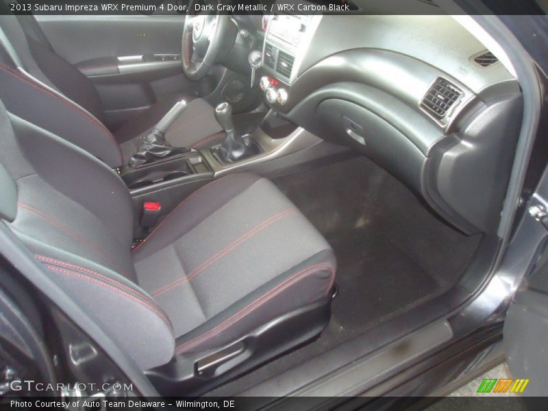Dark Gray Metallic / WRX Carbon Black 2013 Subaru Impreza WRX Premium 4 Door