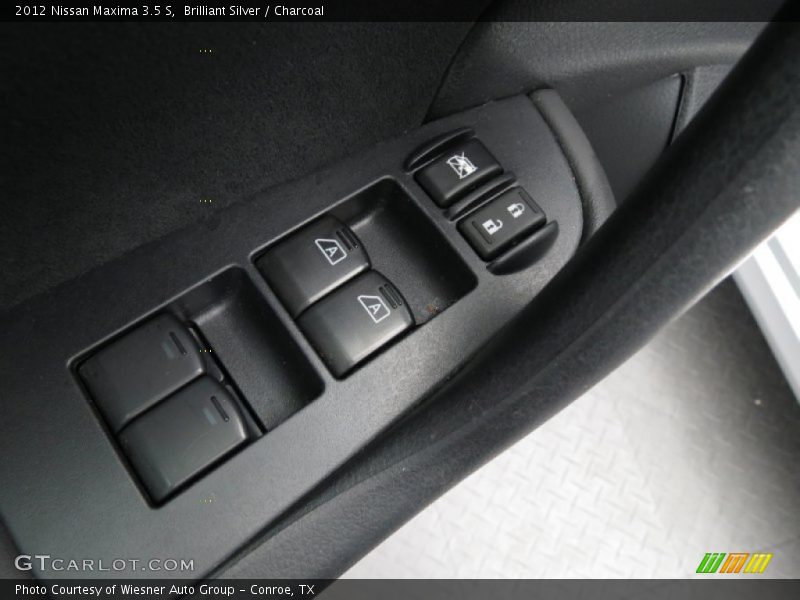 Brilliant Silver / Charcoal 2012 Nissan Maxima 3.5 S