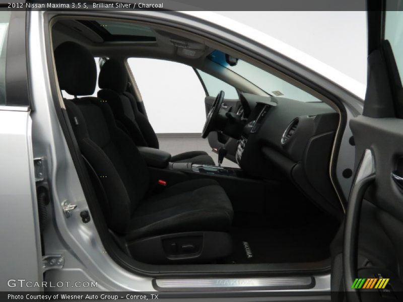 Brilliant Silver / Charcoal 2012 Nissan Maxima 3.5 S