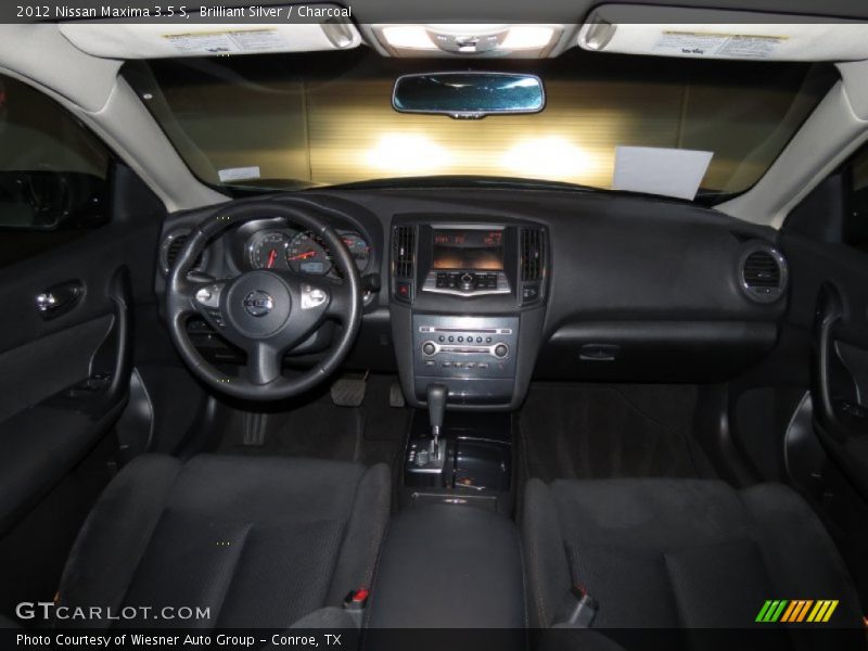 Brilliant Silver / Charcoal 2012 Nissan Maxima 3.5 S