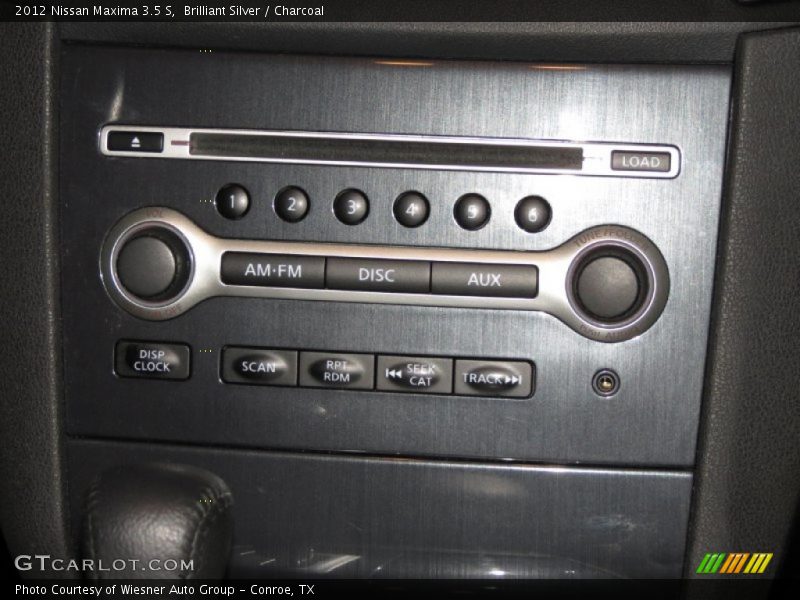 Brilliant Silver / Charcoal 2012 Nissan Maxima 3.5 S