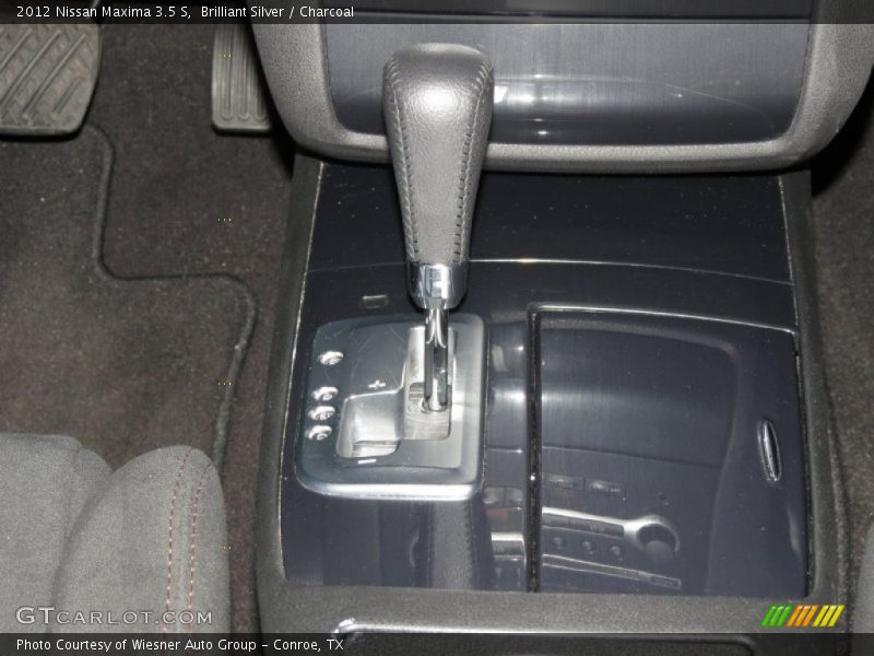 Brilliant Silver / Charcoal 2012 Nissan Maxima 3.5 S