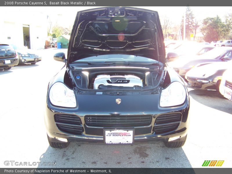 Basalt Black Metallic / Black 2008 Porsche Cayenne S